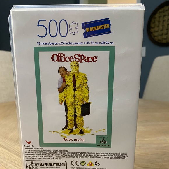 500 piece Office Space puzzle - Picture 2 of 4